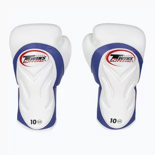 Rękawice bokserskie Twins Special BGVL6 white/blue - Rękawice bokserskie - miniaturka - grafika 1