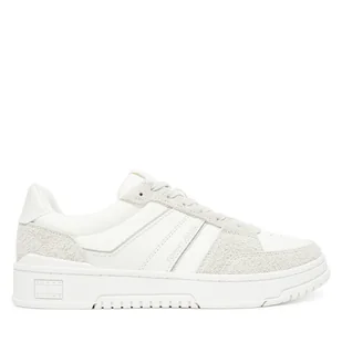Sneakersy Tommy Jeans Tjm Cupsole Pods EM0EM01579 Biały - Sneakersy męskie - miniaturka - grafika 1
