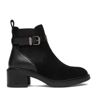 Botki damskie - Botki U.S. Polo Assn. CEO-KATERI001W/ELE1 Czarny - miniaturka - grafika 1