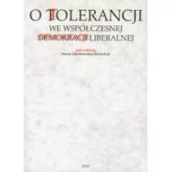 Filozofia i socjologia - O tolerancji we współczesnej demokracji liberalnej - miniaturka - grafika 1