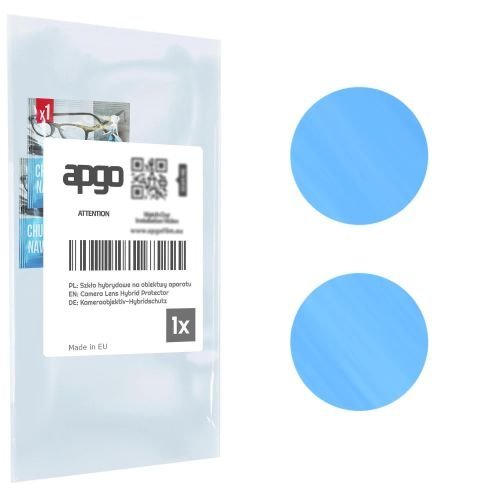 1x szkło hybrydowe na aparat obiektyw kamerę 9H do HMD Pulse Pro - apgo hybrid Camera Lens Protector