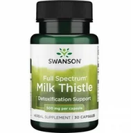 Suplementy diety - Full Spectrum Milk Thistle - Ostropest (30 kaps.) - miniaturka - grafika 1