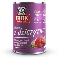 Mokra karma dla psów - karma mokra z dziczyzną dla psów 400g - miniaturka - grafika 1