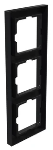 Ramka potrójna Heatit HC3 (czarna matowa) - Systemy inteligentnych domów - miniaturka - grafika 9