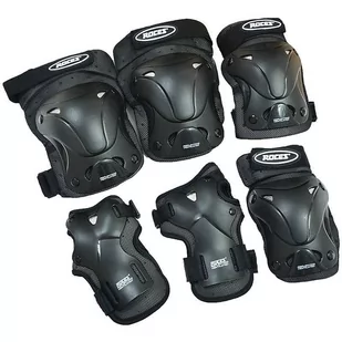 Roces ochraniacze Ventilated Pack Black XL - Ochraniacze - miniaturka - grafika 1