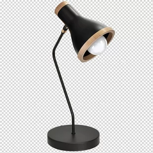 Milagro Holly MLP6258 lampa stołowa lampka 1x60W E27 czarna - Lampy stojące - miniaturka - grafika 1
