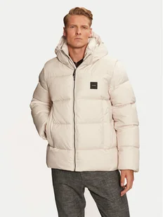 Calvin Klein Kurtka zimowa K10K113476 Beżowy Regular Fit - Kurtki męskie - miniaturka - grafika 1