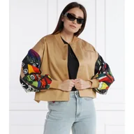 Kurtki damskie - Desigual Kurtka bomber | Cropped Fit - miniaturka - grafika 1