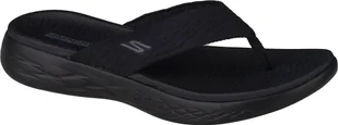 Skechers Skechers On The Go 600 Sunny 140037-BBK czarne 40 - Klapki i japonki damskie - miniaturka - grafika 1