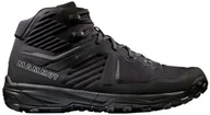 Buty trekkingowe męskie - Mammut Trekkingi Ultimate III Mid Gtx Gore-tex 3030-04680-0001-1080 Czarny - miniaturka - grafika 1