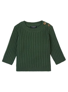 Noppies Sweter "Golbey" w kolorze zielonym - Bluzy i sweterki niemowlęce - miniaturka - grafika 1