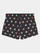 Spodenki damskie - Champion Szorty sportowe 404616 Czarny Regular Fit - miniaturka - grafika 1
