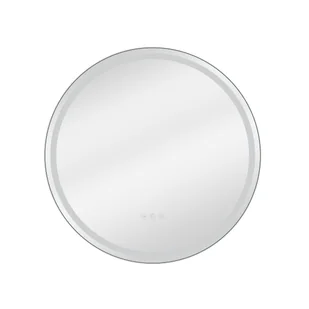 Lustro z wbudowanym oświetleniem 60 cm chrom Sensea - Lustra - miniaturka - grafika 1