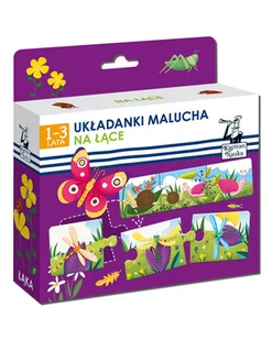 Edgard Kapitan Nauka Układanki malucha Na łące - Puzzle - miniaturka - grafika 1