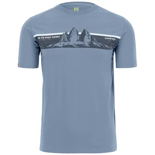 Koszulka męska Karpos Giglio T-Shirt Rozmiar: M / Kolor: niebieski/szary - Koszulki sportowe męskie - miniaturka - grafika 1