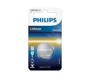 Philips CR2430/00B - Bateria litowa guzikowa CR2430 MINICELLS 3V - Baterie i akcesoria - miniaturka - grafika 1