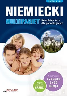 Niemiecki. Multipakiet, poziom A1-B1 + CD - Książki do nauki języka niemieckiego - miniaturka - grafika 1