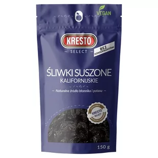 KRESTO Select Śliwki suszone kalifornijskie 150 g - Owoce świeże i suszone - miniaturka - grafika 1