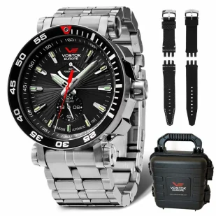 Zegarek Vostok Europe YN84-575A538B Energia Rocket Automatic - Zegarki męskie - miniaturka - grafika 2