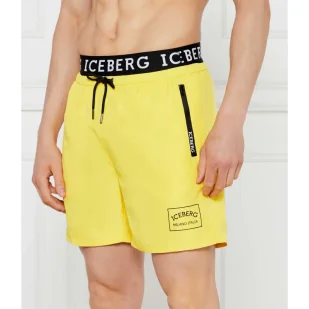 Iceberg Szorty kąpielowe Regular Fit - Kąpielówki męskie - miniaturka - grafika 1