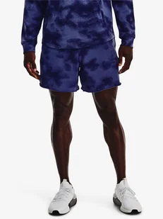 Spodenki męskie Under Armour  Rival Terry 6in Short-BLU L - Spodenki męskie - miniaturka - grafika 1