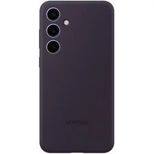 Etui SAMSUNG Silicone Case do Galaxy S24+ EF-PS926TEEGWW Ciemnofioletowy - Etui i futerały do telefonów - miniaturka - grafika 1