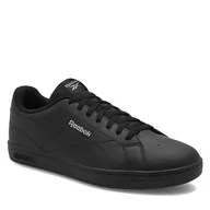 Półbuty męskie - Buty Reebok Court Clean 100074370 Czarny - miniaturka - grafika 1