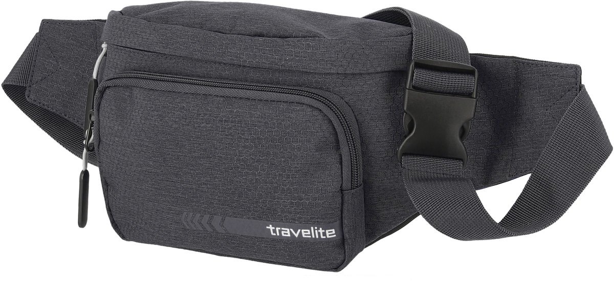 Saszetka Nerka Podróżna Travelite Pojemna Szara