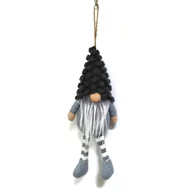 Ozdoby bożonarodzeniowe - Figurka tekstylna wisząca Skrzat - miniaturka - grafika 1