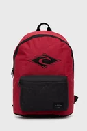 Plecaki - Rip Curl plecak męski kolor czerwony duży z nadrukiem - miniaturka - grafika 1
