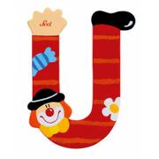Wyposażenie pokoiku dziecięcego - Sevi Literki U Clown 81757 - miniaturka - grafika 1