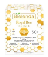 Kremy do twarzy - Bielenda Royal Bee Elixir liftingująco-ujędrniający krem przeciwzmarszczkowy 50+ 50ml - miniaturka - grafika 1