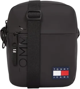 TOMMY JEANS Męski TJM DAILY + REPORTER AM0AM13270 Crossover, CZARNY (czarny), OS, czarny (czarny), One Size - Torebki damskie - miniaturka - grafika 1