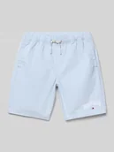 Spodnie i spodenki dla chłopców - Szorty z wyhaftowanym logo - miniaturka - grafika 1