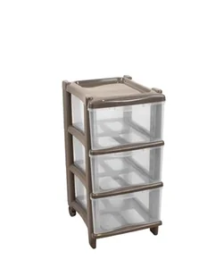 Essential Cassie, 3 szuflady, antracyt, wys. 60 cm, wyprodukowano we Włoszech - Komody dla dzieci - miniaturka - grafika 1