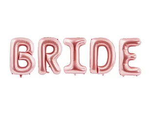 Party Deco Balon foliowy Bride różowe złoto 280 x 86 cm FB55S-019R - Wieczór panieński i kawalerski - miniaturka - grafika 1