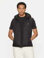 Kamizelki męskie - Guess Kamizelka M5RN21 WCQA2 Czarny Regular Fit - miniaturka - grafika 1