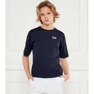 Koszulki dla chłopców - EA7 T-shirt Oversize fit - miniaturka - grafika 1