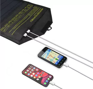 Przenośny panel solarny TRAVEL SOLAR 21W USB SKŁADANY VOLT POLSKA - Zestawy solarne - miniaturka - grafika 6