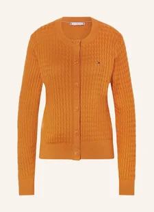 Tommy Hilfiger Kardigan orange - Swetry damskie - miniaturka - grafika 1