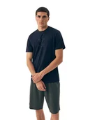 Piżamy męskie - Piżama męska Dreamer 42632 granat - miniaturka - grafika 1