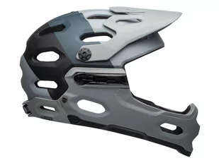 Bell, Kask full face, Super 3R MIPS downdraft, szary, rozmiar S - Kaski rowerowe - miniaturka - grafika 1