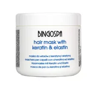 Maski do włosów - BingoSpa Maska do włosów z proteinami mlecznymi i elastyną - Hair Mask Maska do włosów z proteinami mlecznymi i elastyną - Hair Mask - miniaturka - grafika 1