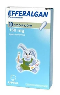 UPSA Efferalgan 150mg 10 szt. - Przeziębienie i grypa - miniaturka - grafika 1