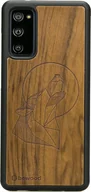 Etui i futerały do telefonów - BeWood Drewniane Etui Samsung Galaxy S20 FE WILK IMBUIA - miniaturka - grafika 1