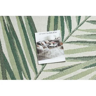 Dywan SZNURKOWY SIZAL COLOR 19434/062 Liście Zielony JUNGLE Zielony, 160x230 - Dywany - miniaturka - grafika 1