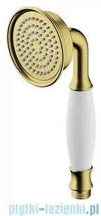 Omnires Armance  rączka prysznicowa 1-funkcyjna mosiądz szczotkowany ARMANCE-RBSB - Baterie umywalkowe - miniaturka - grafika 1