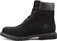 Buty trekkingowe damskie - Buty Trapery Damskie Timberland 6 In Premium Ftb 8658A Czarne - miniaturka - grafika 1