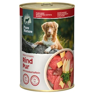 Pure Nature Adult, 6 x 400 g - Wołowina - Mokra karma dla psów - miniaturka - grafika 1