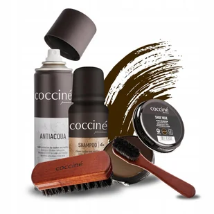 Do Czyszczenia Butów Szampon Brązowa Pasta Szczotki Impregnat Zestaw 5w1 - Środki do obuwia i ubrań Do Czyszczenia Butów Szampon Brązowa Pasta Szczotki Impregnat Zestaw 5w1 - Środki do obuwia i ubrań - miniaturka - grafika 1